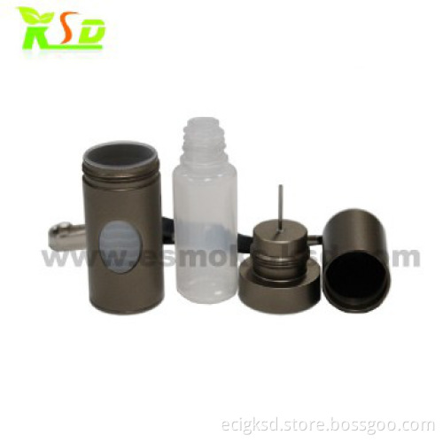 KSD 2014 new style stainless e-liquid inject bottle in gift box